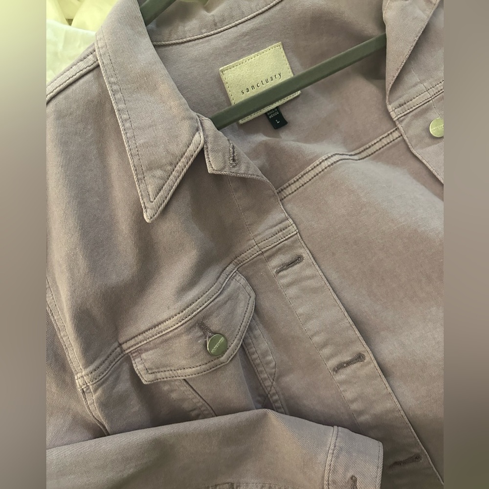 Sanctuary Lilac/Lavender Denim Jacket
